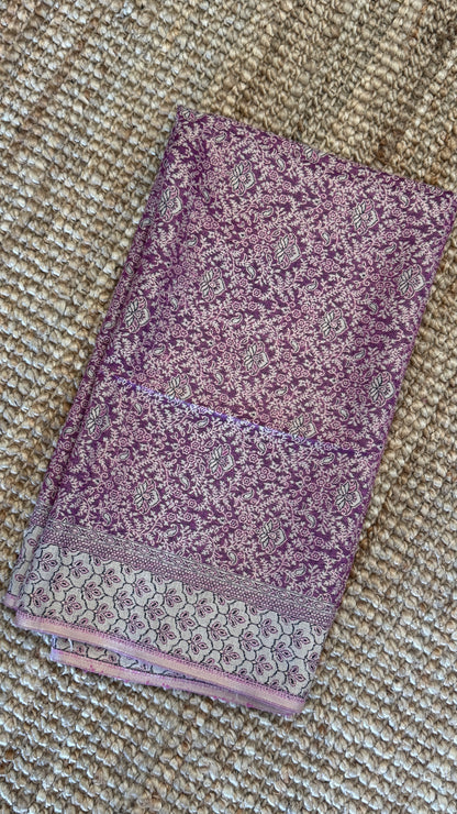 Reversible Shawls - Wine