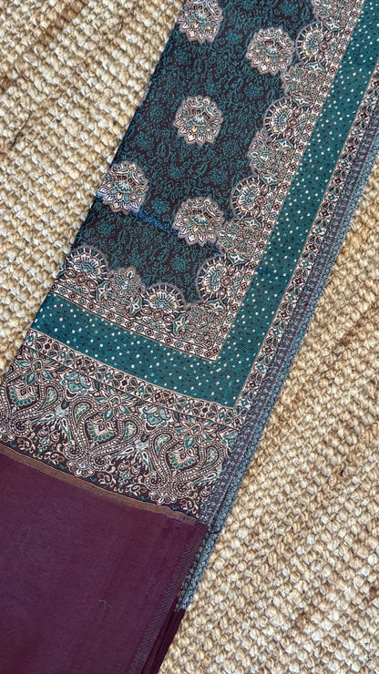 Reversible Shawls - Teal