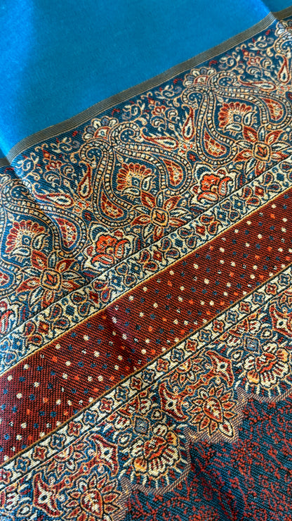 Reversible Shawls - Blue