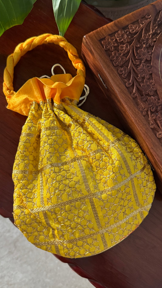 Embroidered Potlis Return gifts