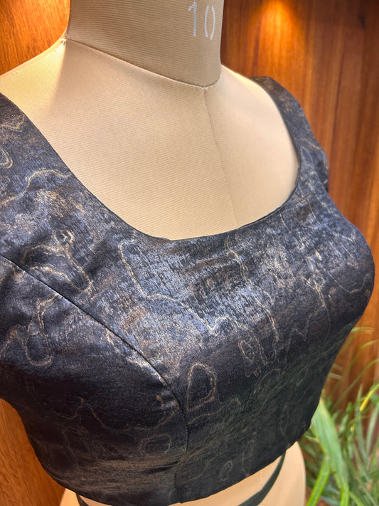 Classic Black Designer Blouse