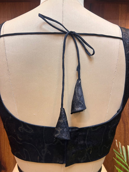 Classic Black Designer Blouse