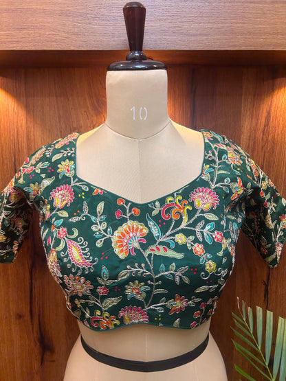 Gren Multicolored floral Ready to Wear blouse