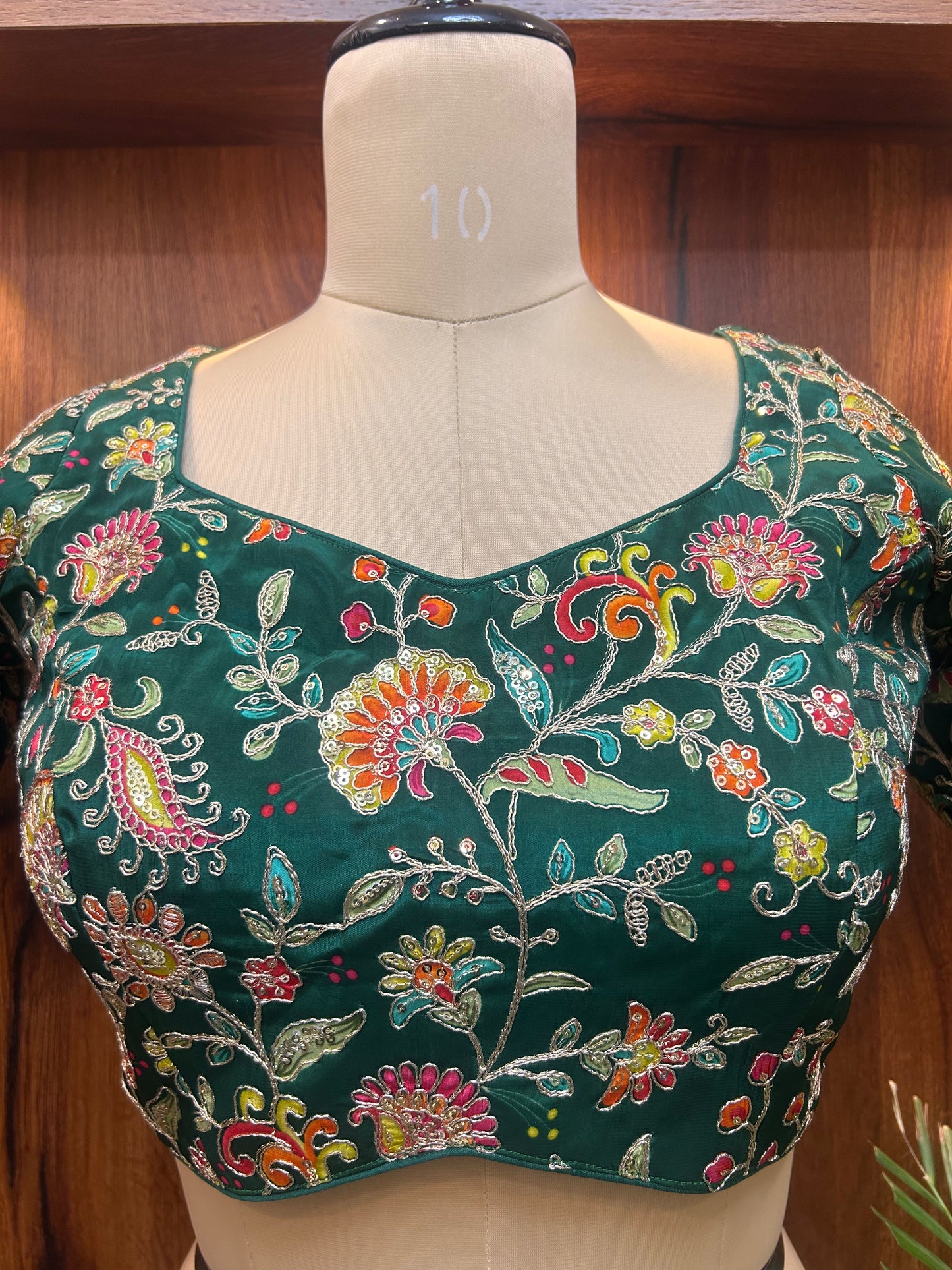 Gren Multicolored floral Ready to Wear blouse