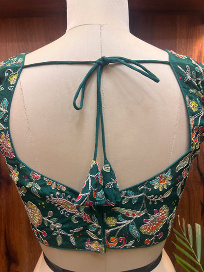 Gren Multicolored floral Ready to Wear blouse