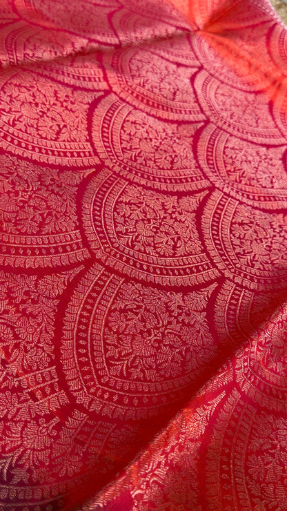 Copper Sulphate Blue Pure Soft Silk Saree | Silk Mark Certified