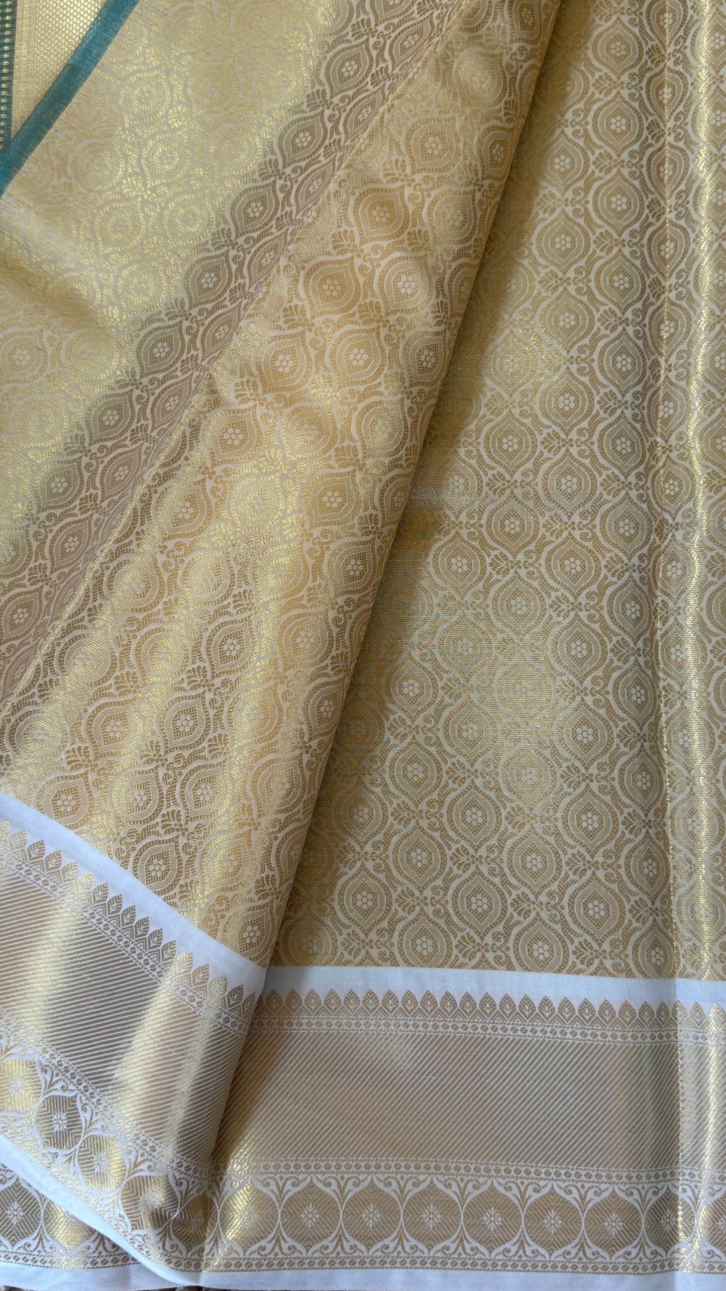Green Semi Tissue Silk Saree - Baby Green