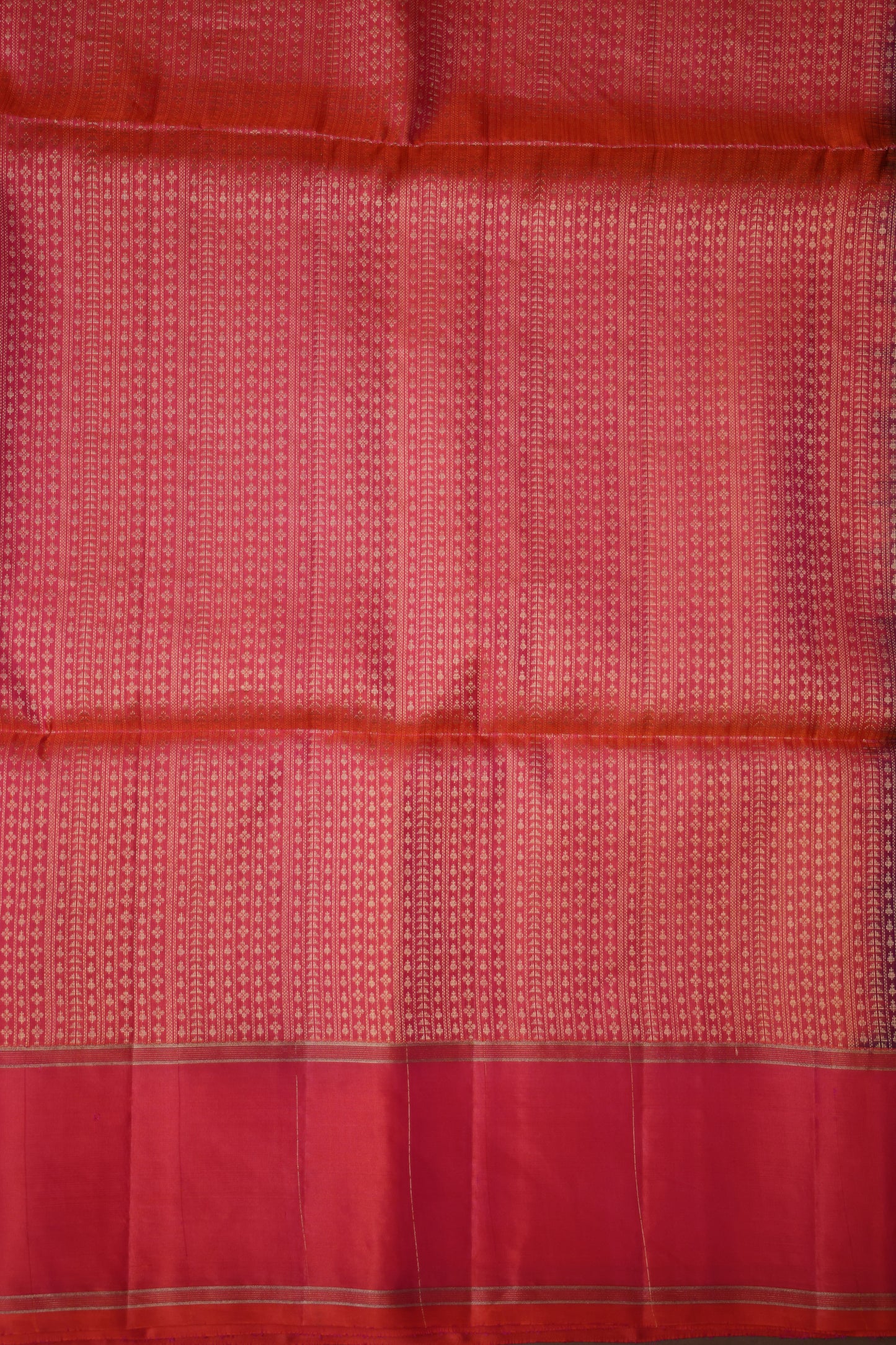 Pure Soft Silk Saree - Deep Emerald Green with Pink