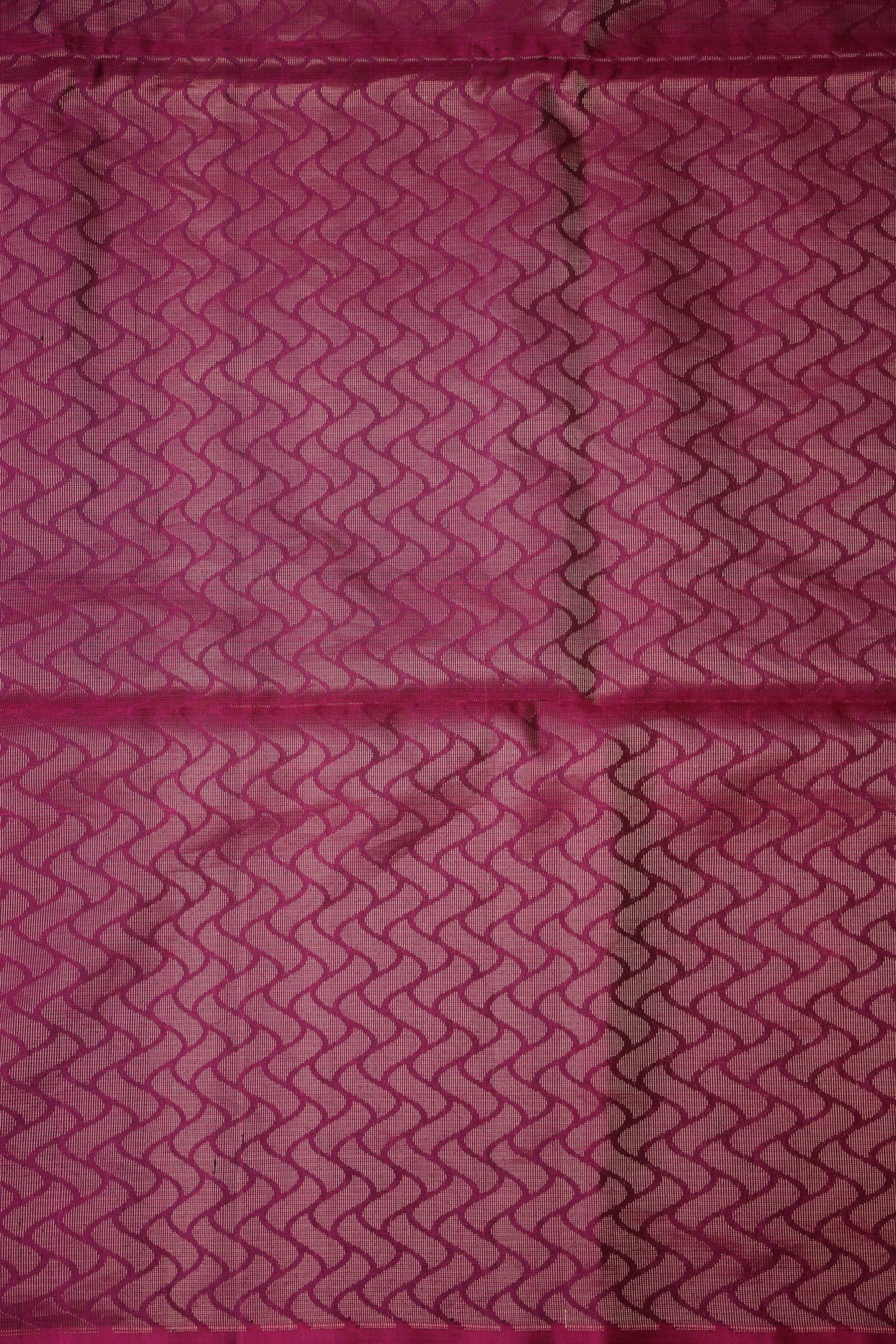 Pure Soft Silk Saree - Deep Bottle Green with Pink