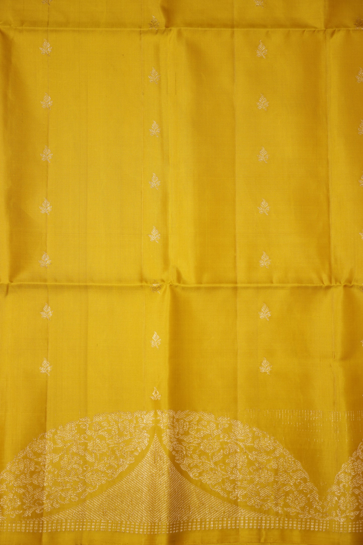 Pure Soft Silk Saree - Yellow