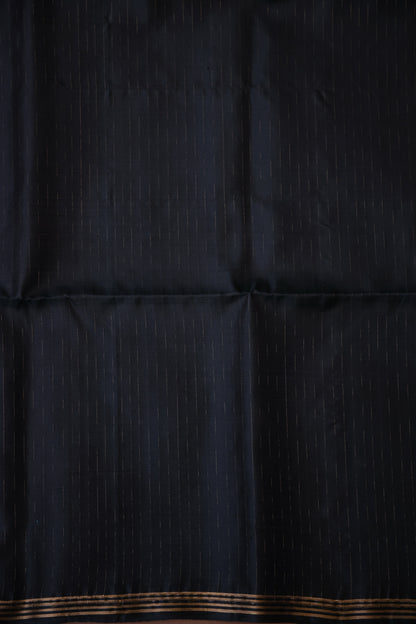 Pure Soft Silk Saree - Blue & Green