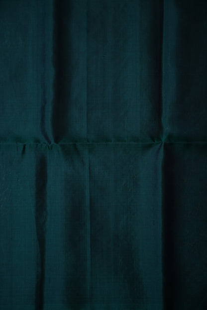 Pure Soft Silk Saree - Lavender & Emerald Green